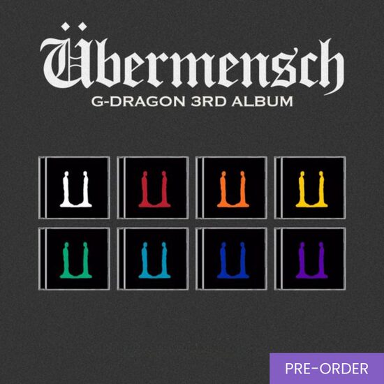 {PRE-ORDER} G-DRAGON (BIGBANG) - 3rd Album [Übermensch] (Jewel Ver.)